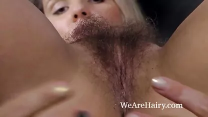 అమెచ్యూర్ బ్రూనెట్ హెయిరీ హస్త ప్రయోగం సోలో వెబ్‌క్యామ్